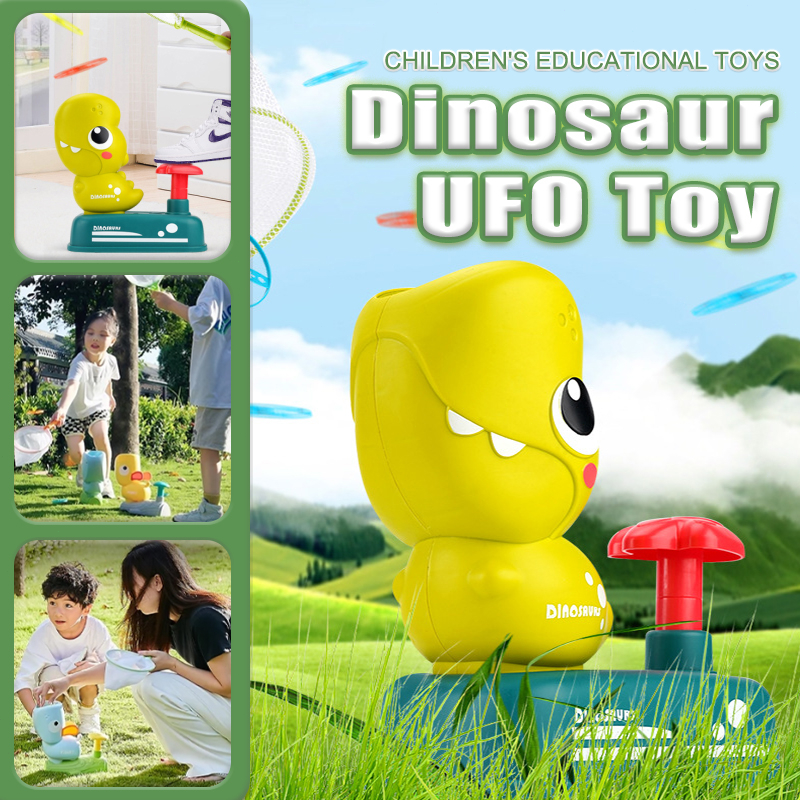 PH 1PC Children flying disc Air rocket launcher Outdoor fun game Foot ...