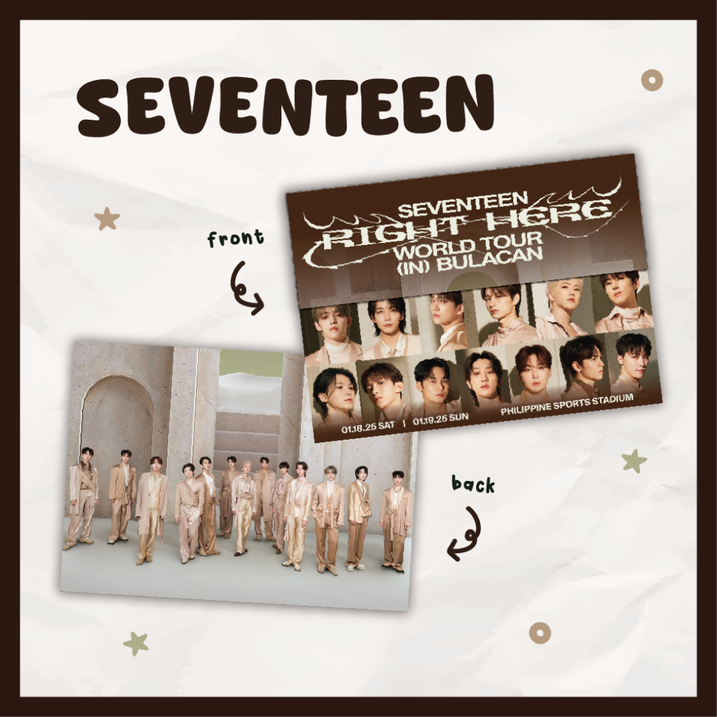 SCRATCHPROOF Seventeen [RIGHT HERE] World Tour in Bulacan Ticket