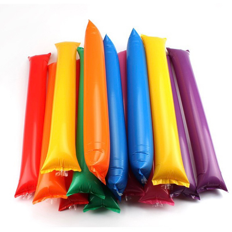 2 Pieces Balloon Inflatable Cheering Clapper Stick | Shopee Philippines