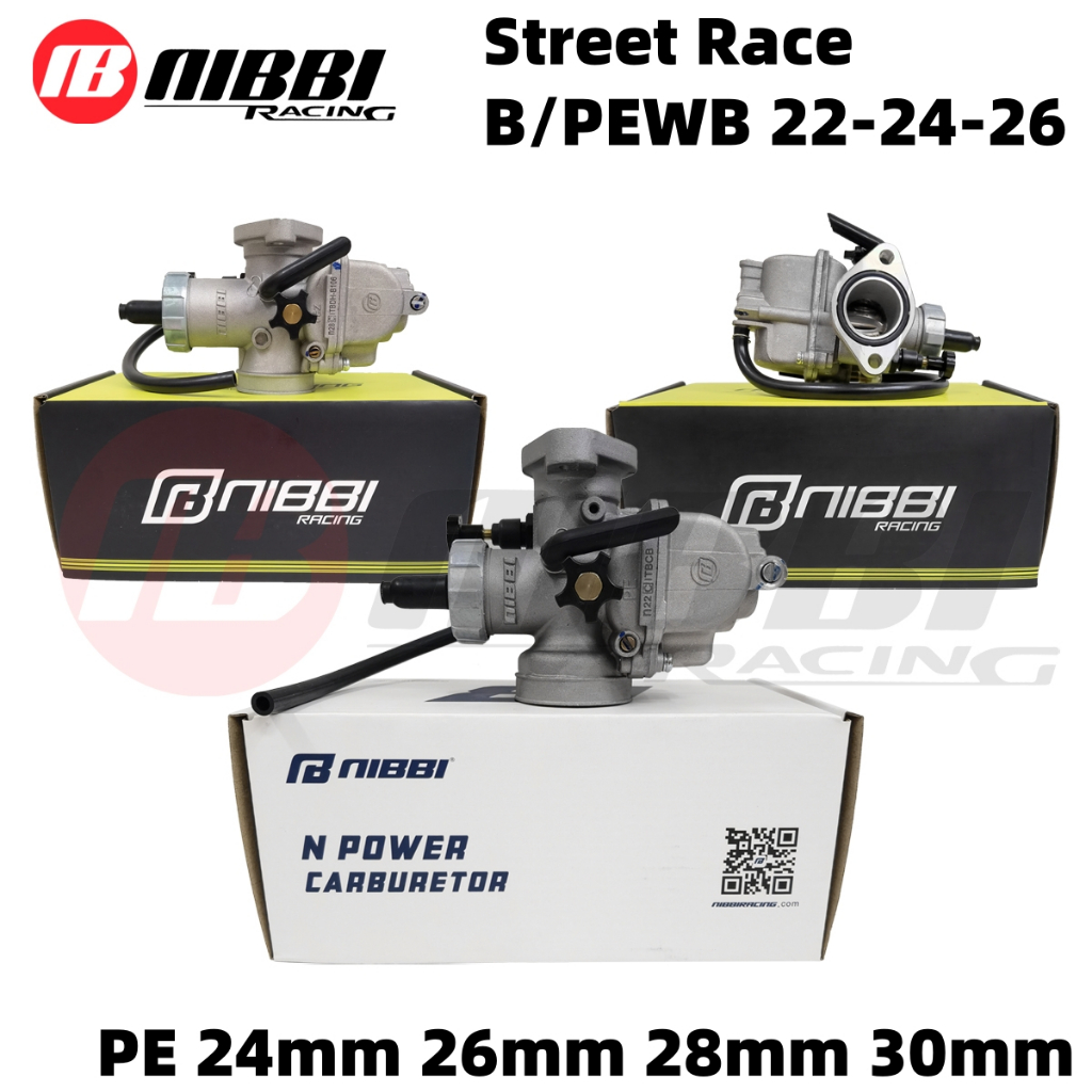 Nibbi Racing Carburetor Street Race PE 24mm 26mm 28mm 30mm PWEB 22mm ...