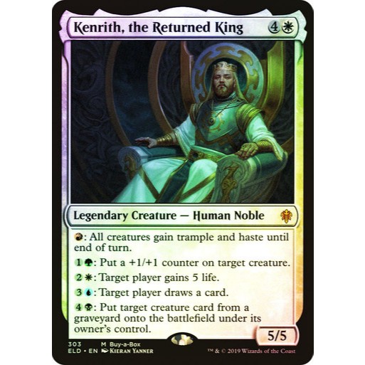 Magic: The Gathering | Kenrith, the Returned King (Foil) | Buy-A-Box ...