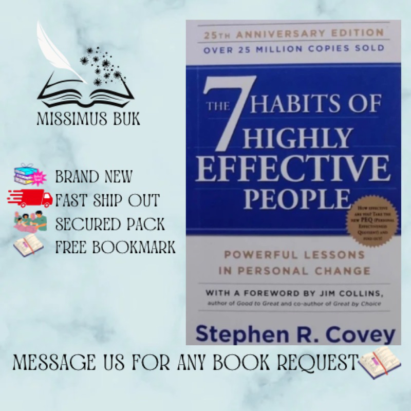 The 7 Habits of Highly Effective People : Powerful LessonsPersonal ...