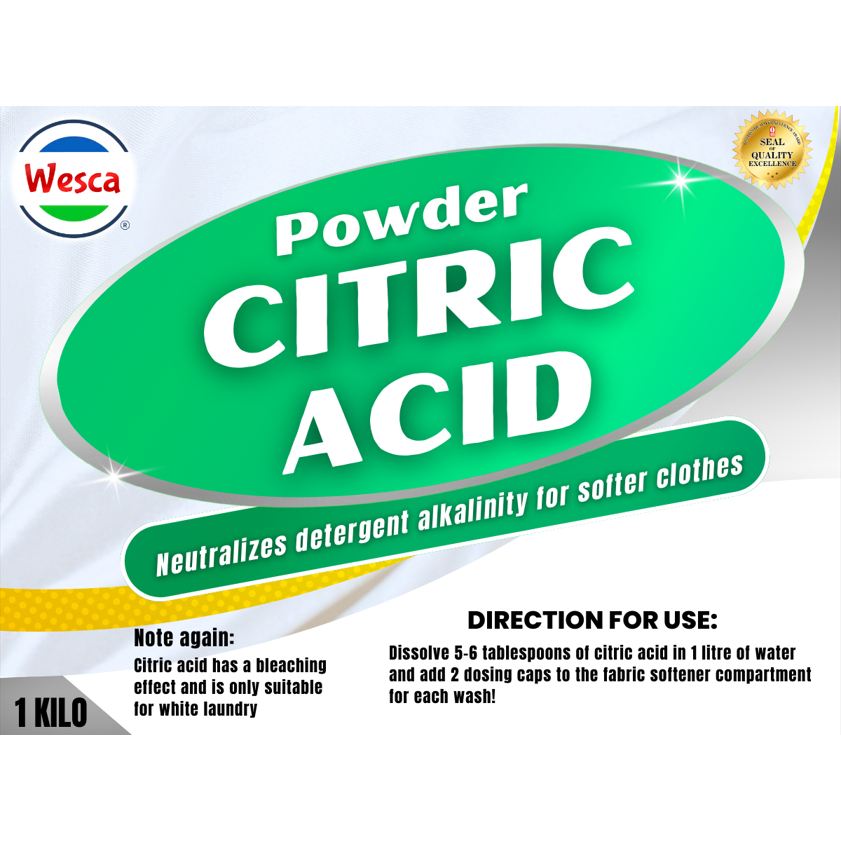 CITRIC ACID (1 kilo) | Shopee Philippines
