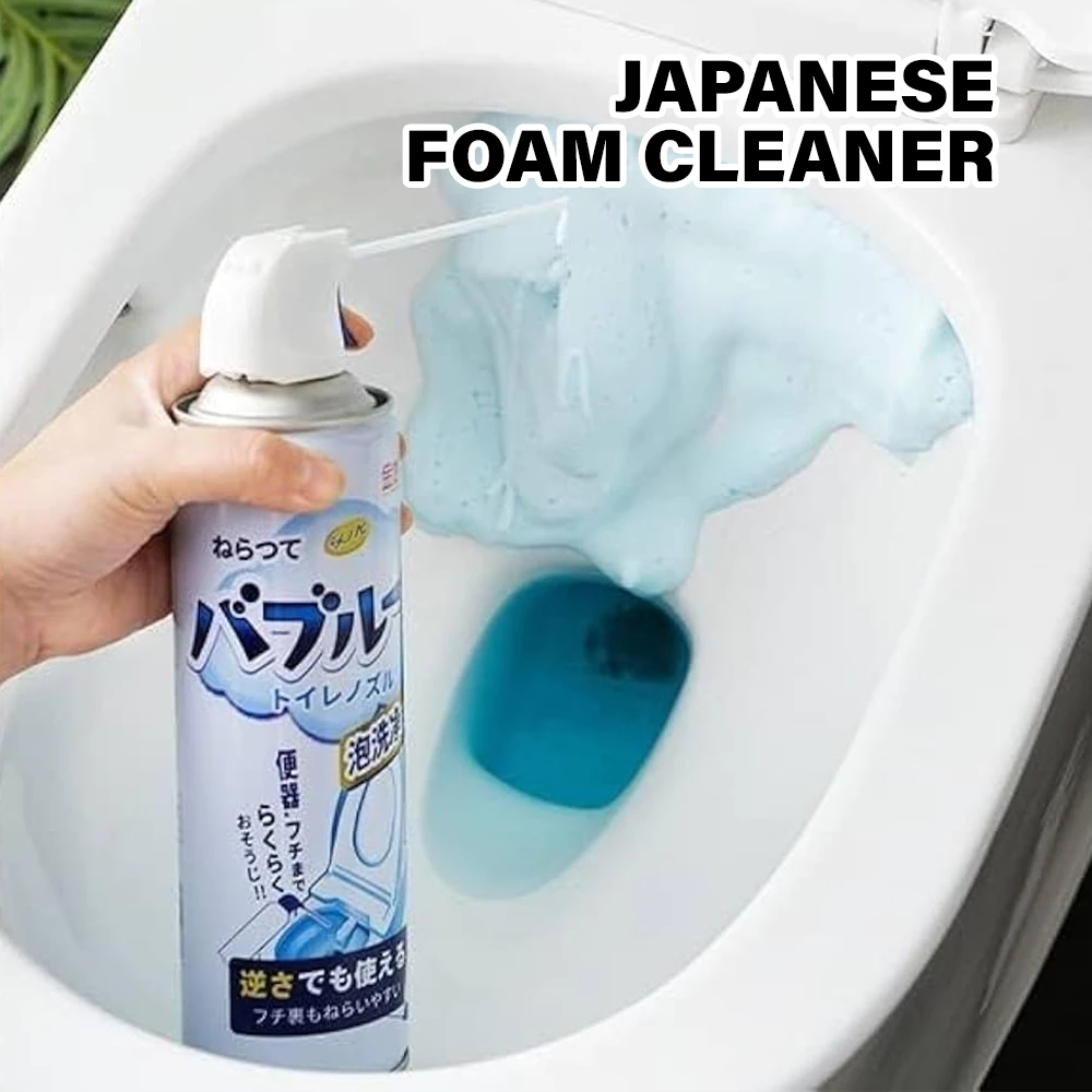 Japanese Bathroom Foam Cleaner Toilet Bowl Cleaner Shopee Philippines