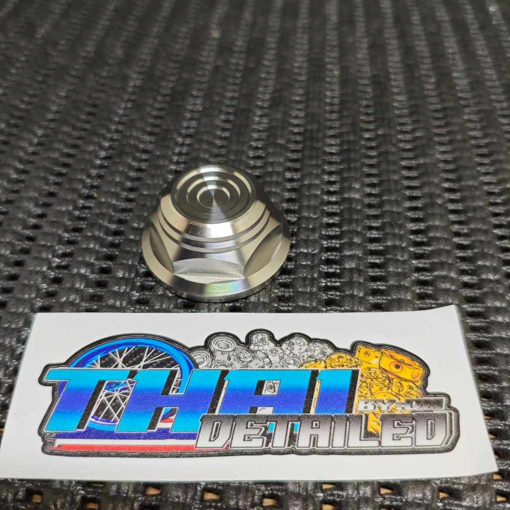 HANDMADE / HAND LATHE CENTER NUT FOR RAIDER 150 CARB, RAIDER 150 FI ...
