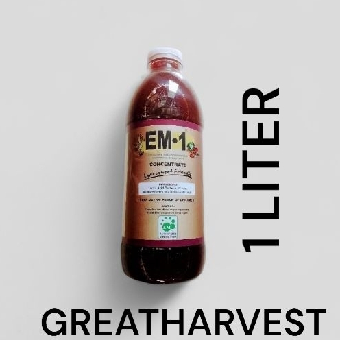 EM•1 MICROORGANISMS MICROBAL INOCULANT CONCENTRATE ( 1 LITER ) | Shopee ...