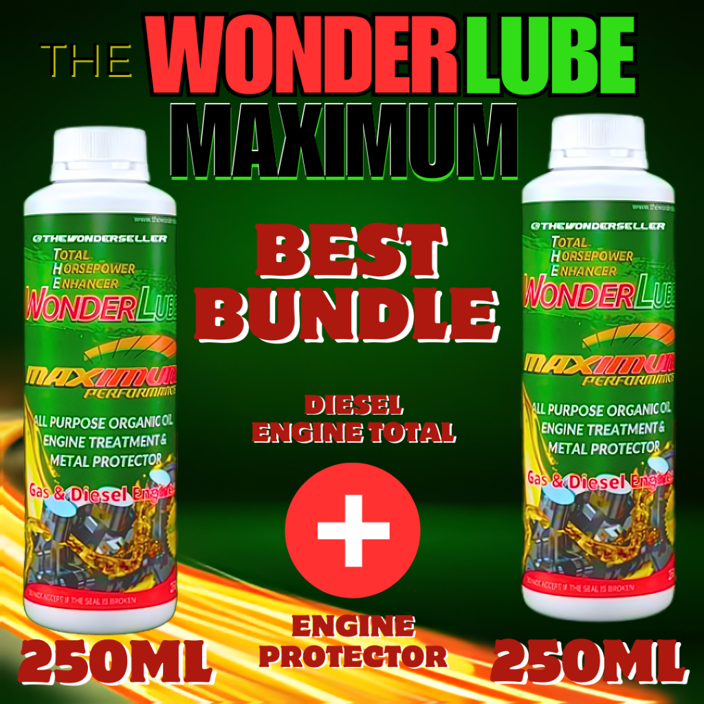 The Wonderlube Maximum Performance Engine Oil Additives Enhancer for ...