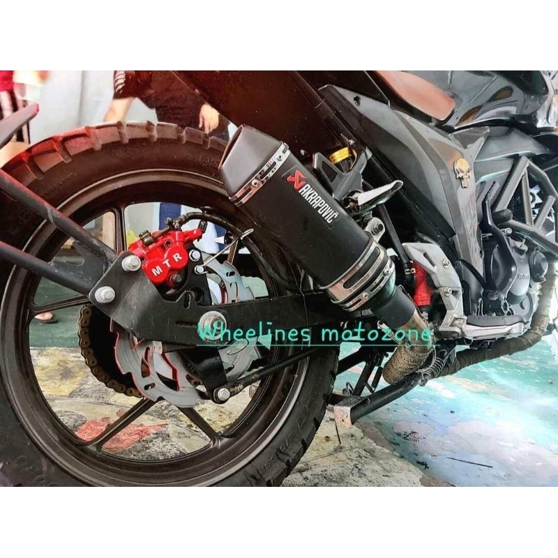 Rear Disc brake conversion kit wave xrm smash Bonus Marvel Gixxer FZ Sz ...
