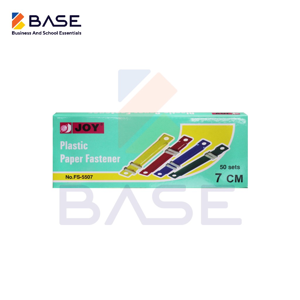 FS-5507 Joy Plastic Paper Fastener 7cm 50 Sets | Shopee Philippines