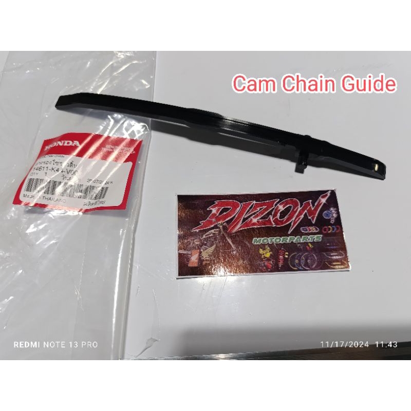 Cam Chain Guide Honda Genuine l Beat Fi Zoomer X (14611-K44-V00 ...