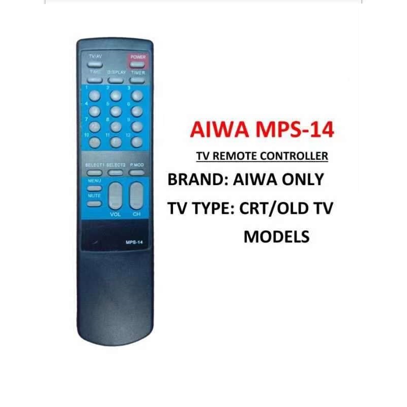 Huayu Universal Replacement Remote Control for AIWA Brand CRT/OLD TV ...