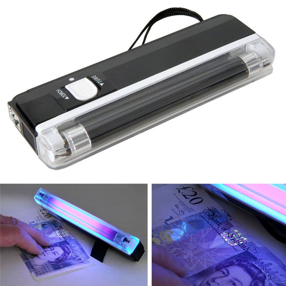 DL-01 Handheld BlackLight| Verify hidden security Features| Check ...