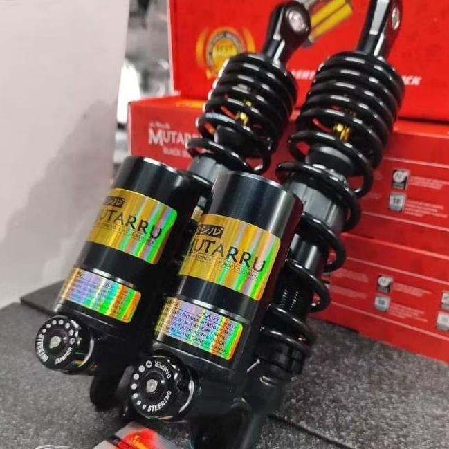 MUTARRU SHOCK W/TANK PREMIUM ADJUSTABLE 305MM / 335MM FOR NMAXV1V2V3 ...