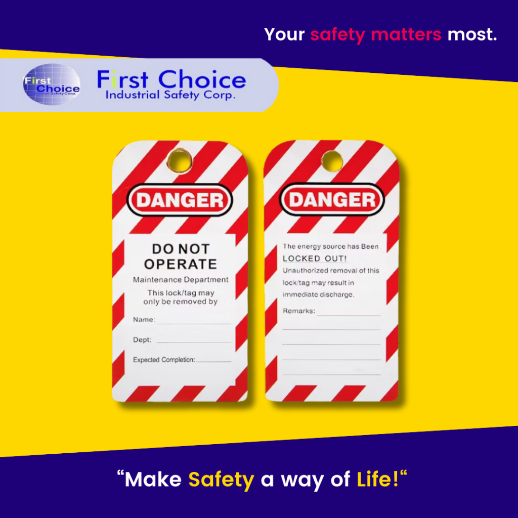 Safety Warning Tag Customized PVC Tags Safety Lockout Tagout LT03 ...