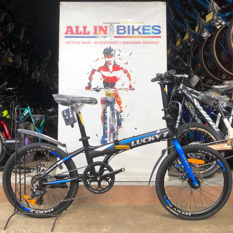 Folding Bike Mag Wheel Cycle Under 10000 Lucky Folding Bikes Alloy