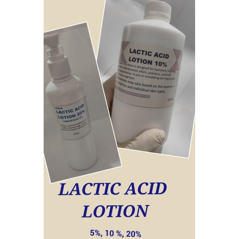 Lactic Acid Lotion/Cream Gentle to Intensive KP-care Exfoliating ...