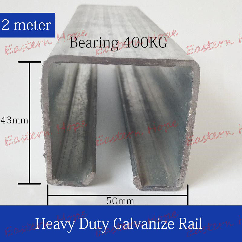 Sliding Gate Track Heavy Duty Gate Galvanize Track 3Meter and 2 Meter ...