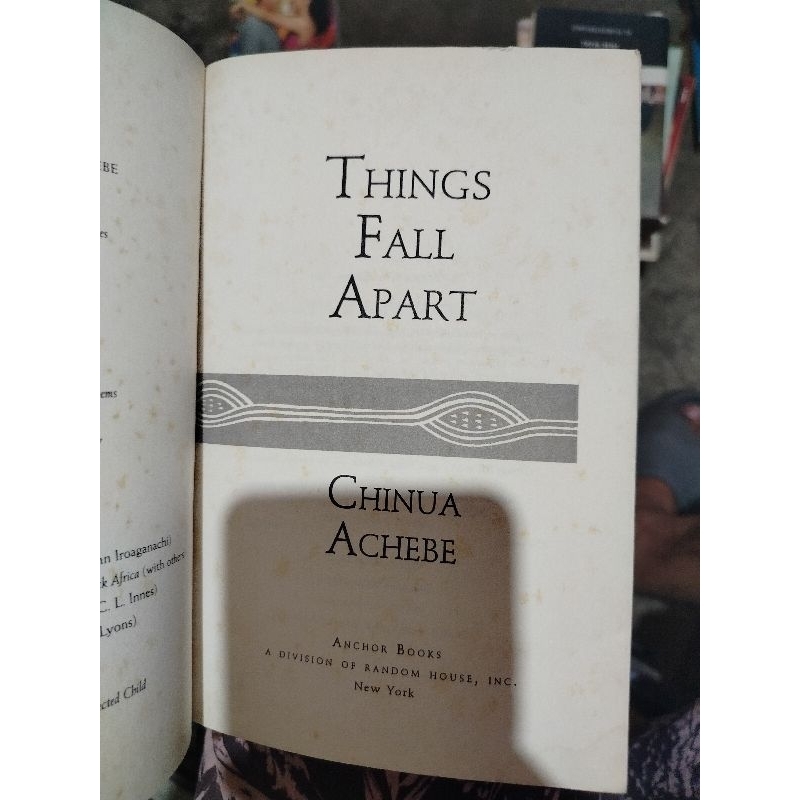 Things Fall Apart by: Chinua Achebe | Shopee Philippines