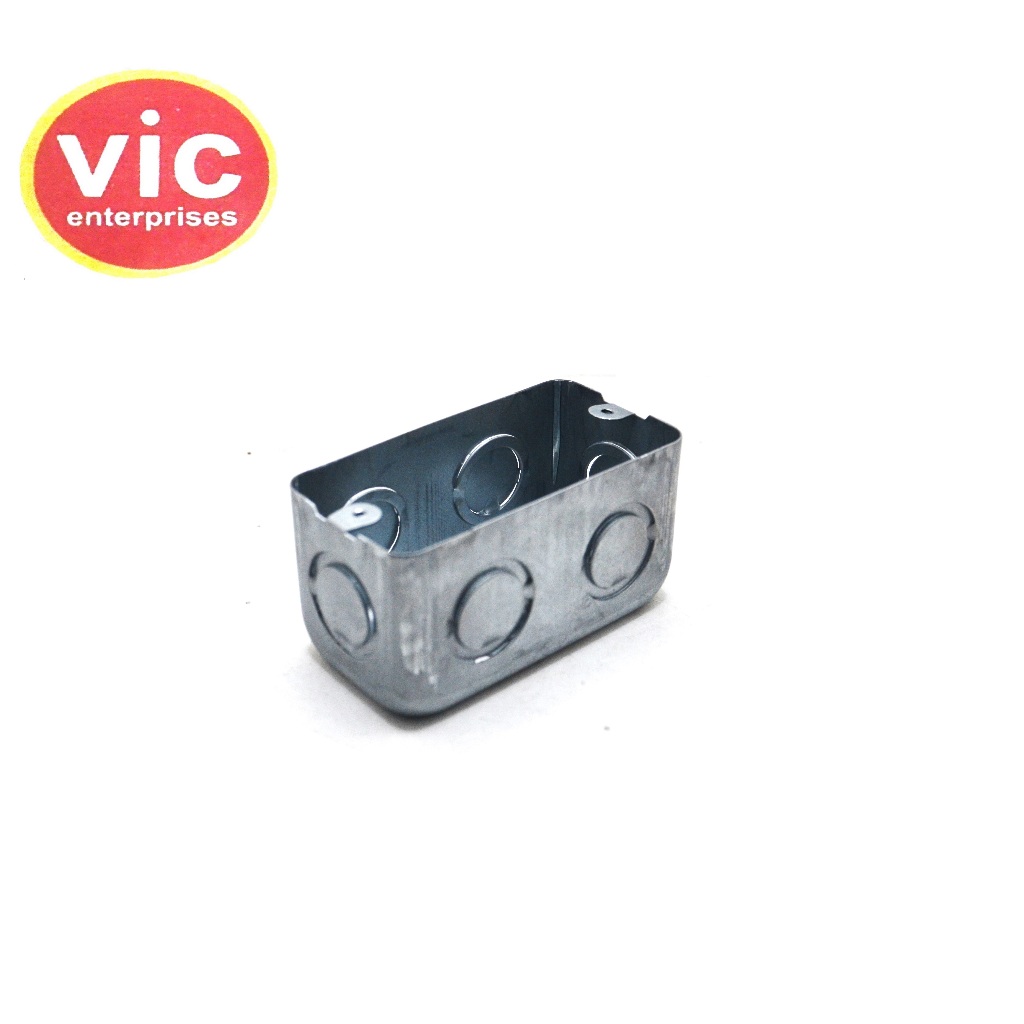 Utility Box 2 X 4 (Metal) Ordinary, Vic Enterprises | Shopee Philippines