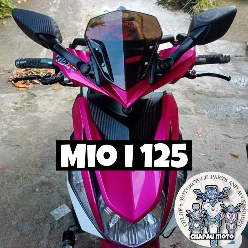 MIO i 125 Side Mirror With Bracket and Visor Set | Shopee Philippines