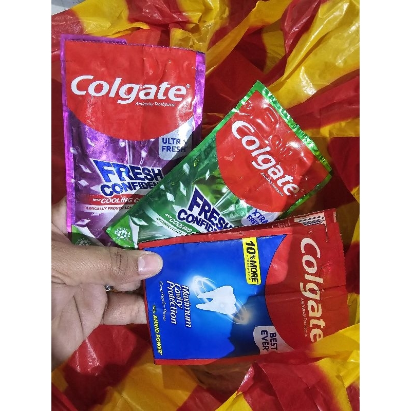 12 COLGATE ASSOTED SACHET | Shopee Philippines
