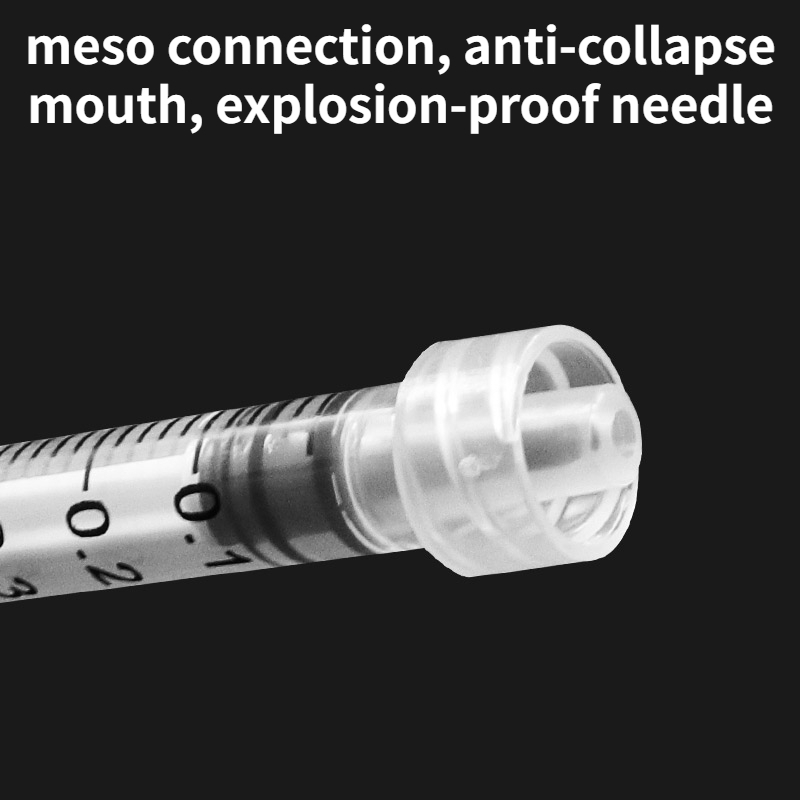 100pcs/box Manila spot 1ml/cc Disposable Luer Lock Luer Slip syringe ...