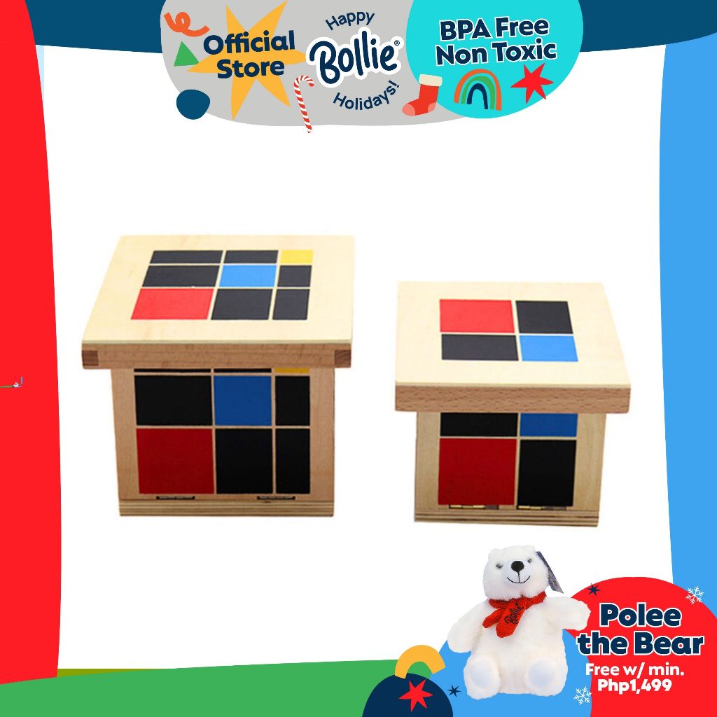 Bollie Baby Montessori Binomial and Trinomial Cubes (Montessori ...