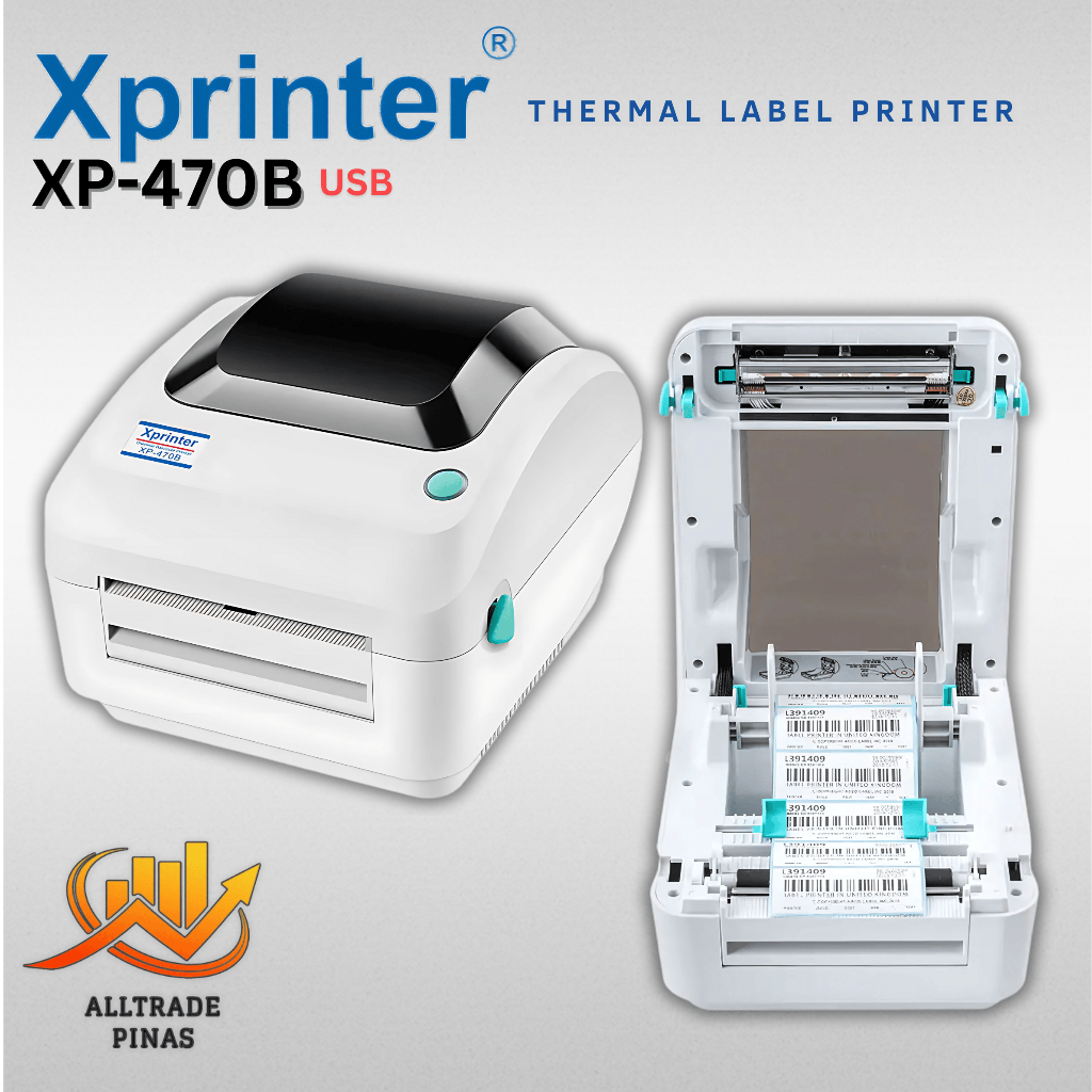 XPrinter XP-470B xp-470b USB Label Printer Thermal Printer Waybill ...