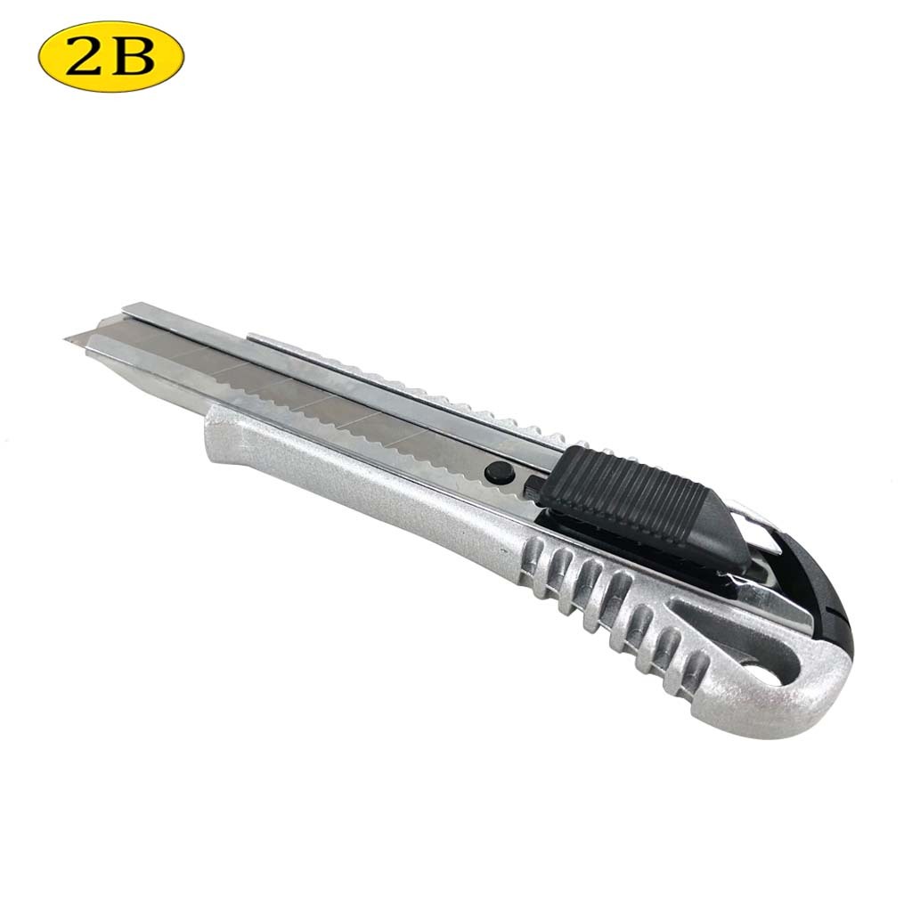 2B Aluminum Utility Cutter Blade Knife Heavy Duty Stainless Steel UC ...