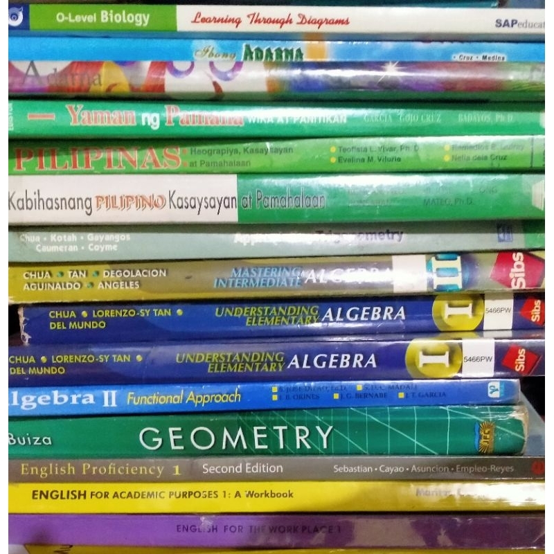 Pre loved, Grade School, HS,College TextBook | Shopee Philippines