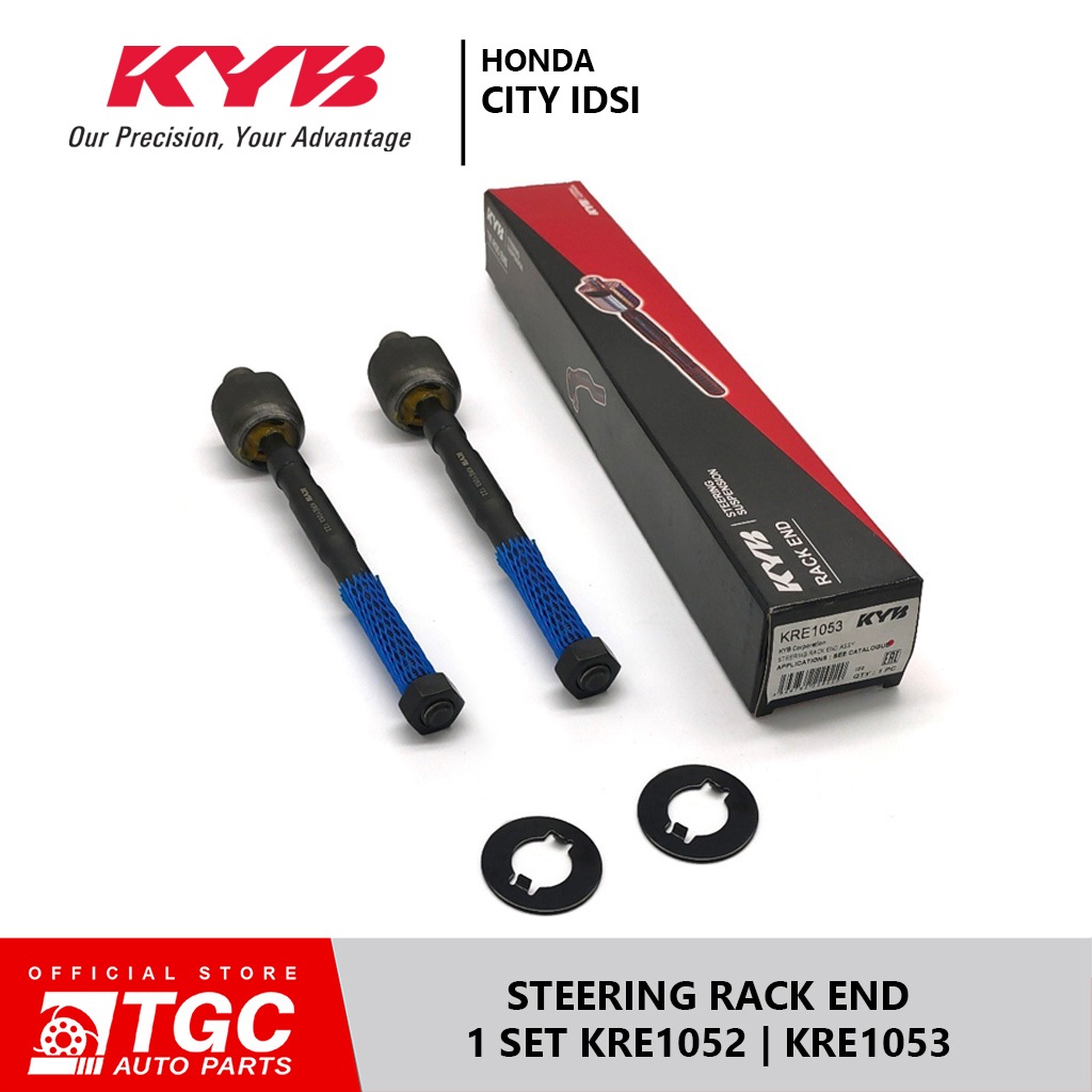 KYB Steering Rack End Honda City IDSI 2003-2008 KRE1052 KRE1053 (53010 ...