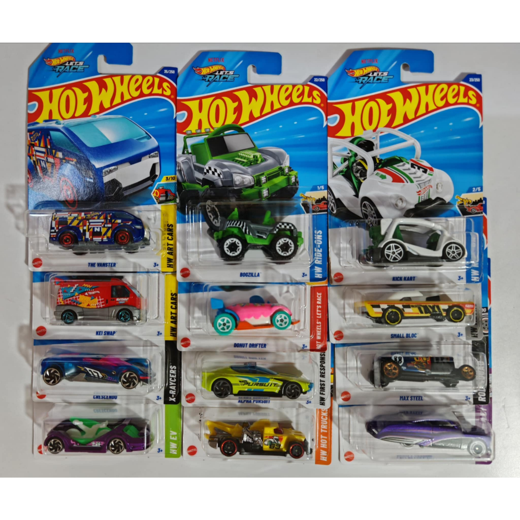 2025 B Case Assorted Hot Wheels Cars Diecast Vehicles 1 Shopee