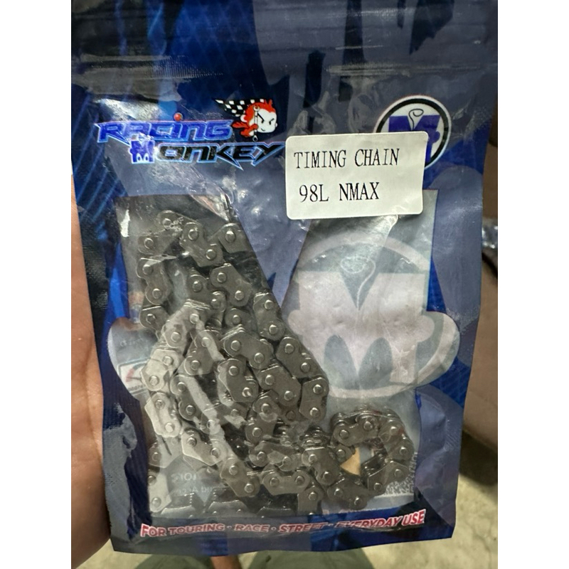 Racing Monkey Timing Chain 98L for Aerox/Nmax/Sniper and Mio | Shopee ...