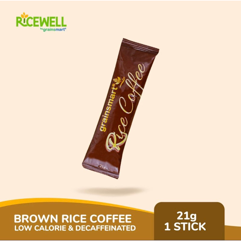 Grainsmart Ricewell Brown Rice with Husk 21g 1sachet | Shopee Philippines