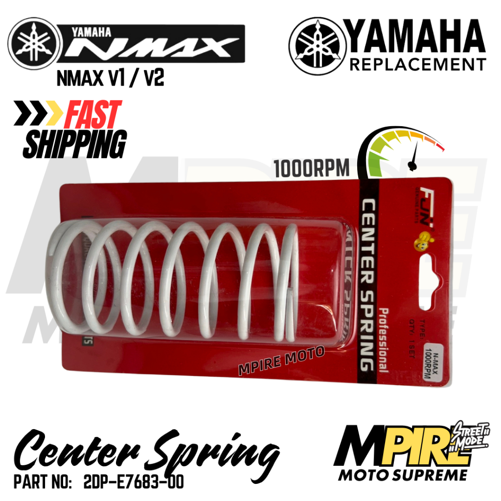 CLUTCH CENTER SPRING (1000rpm) Yamaha Nmax 155 V1 (2DP-E7683-00 ...