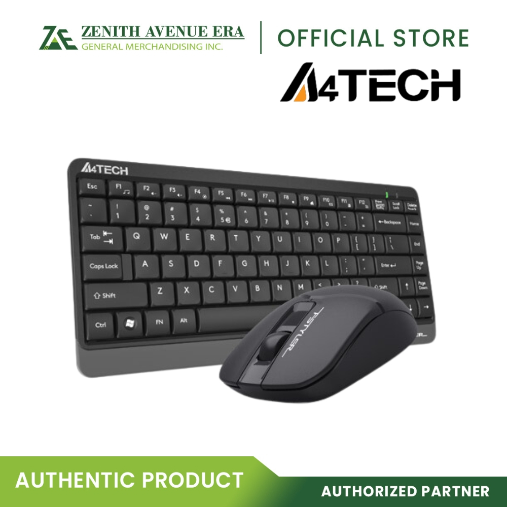 A4Tech FG1112 2.4G Keyboard & Mouse Compact Desktop Set | Shopee ...