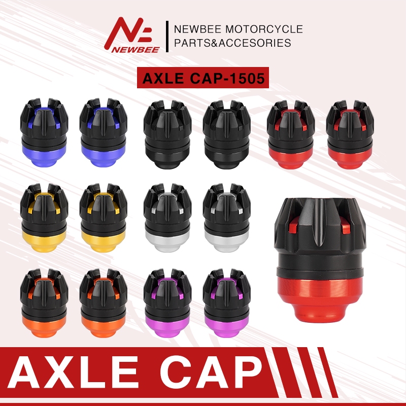 [NEWBEE] MOTORCYCLE AXLE CAP 1PAIR BIG UNIVERSAL | Shopee Philippines