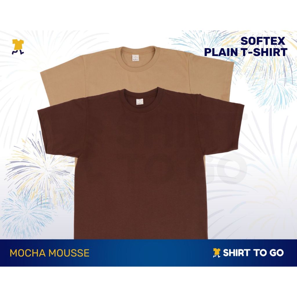 MOCHA MOUSSE (COLOR OF THE YEAR 2025) SOFTEX/WHISTLER ROUNDNECK PLAIN