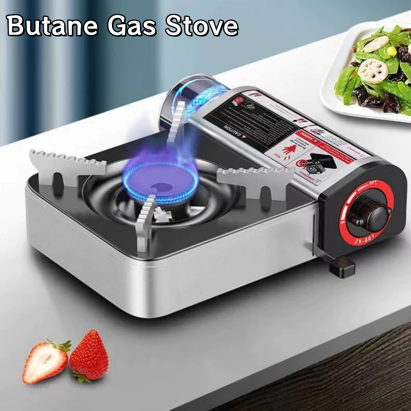 Butane gas stove portable camping Mini Gas single original card type ...