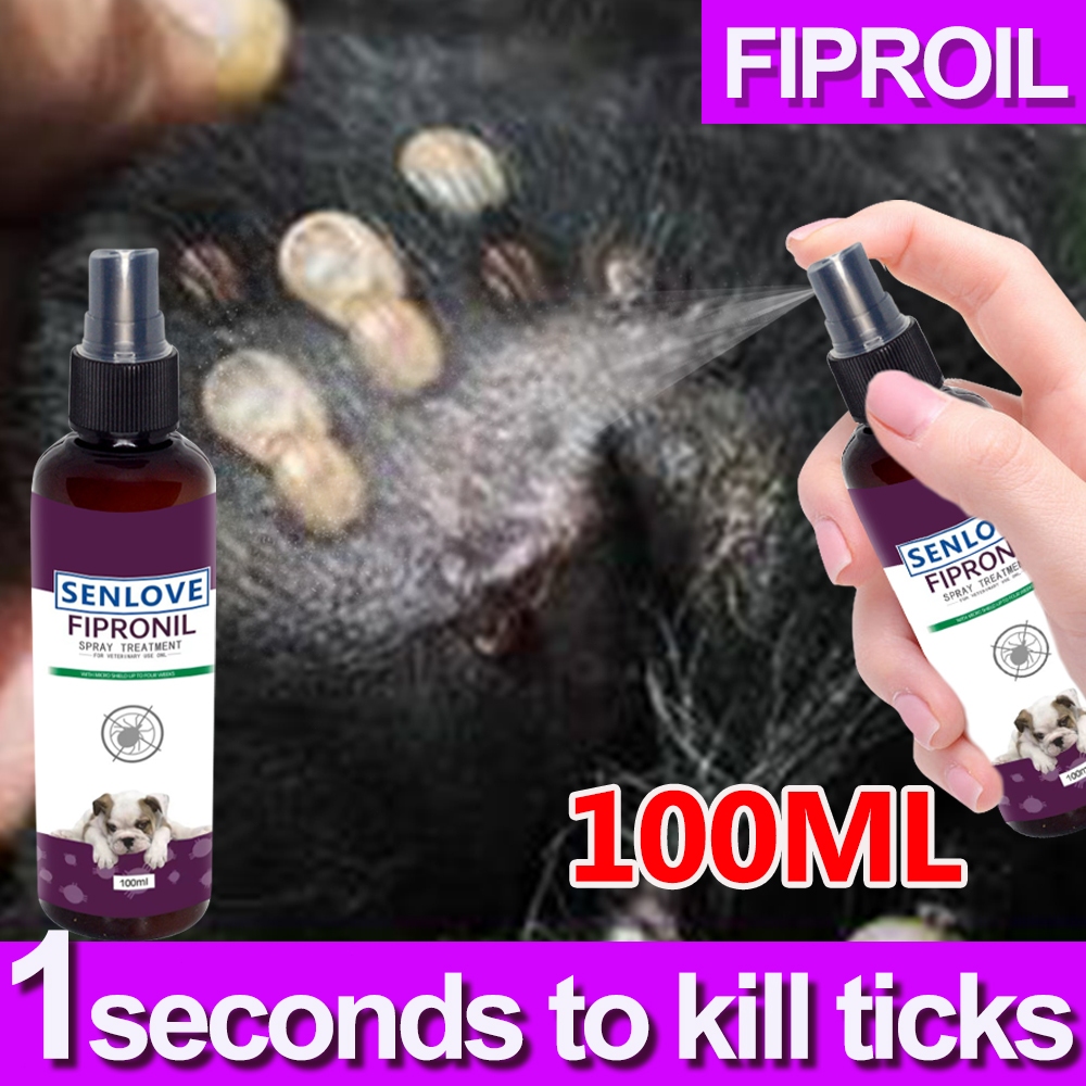 SENLOVE Fipronil Anti Flea And Tick For Dog Spray Garapata Killer For ...