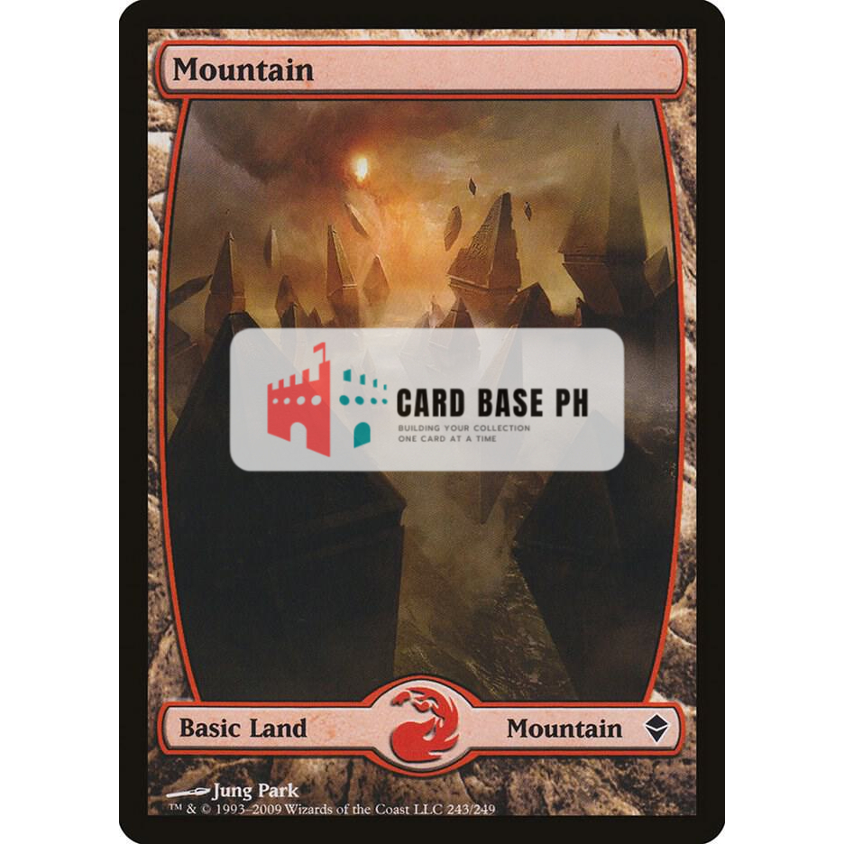 MTG Basic Lands Full Art (MOUNTAIN) - Magic the Gathering Trading Card ...