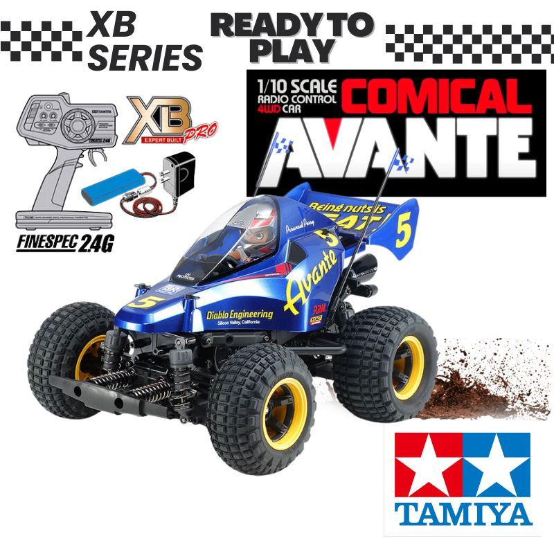 Tamiya 1/10 XB Series No.222 XB Comical Avante (GF-01CB Chassis ...