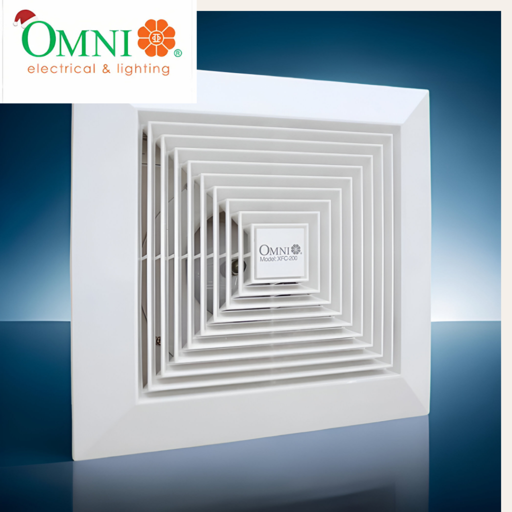 OMNI XFC 300 12 Ceiling Mounted Exhaust Fan – 12-Inch High-Performance ...