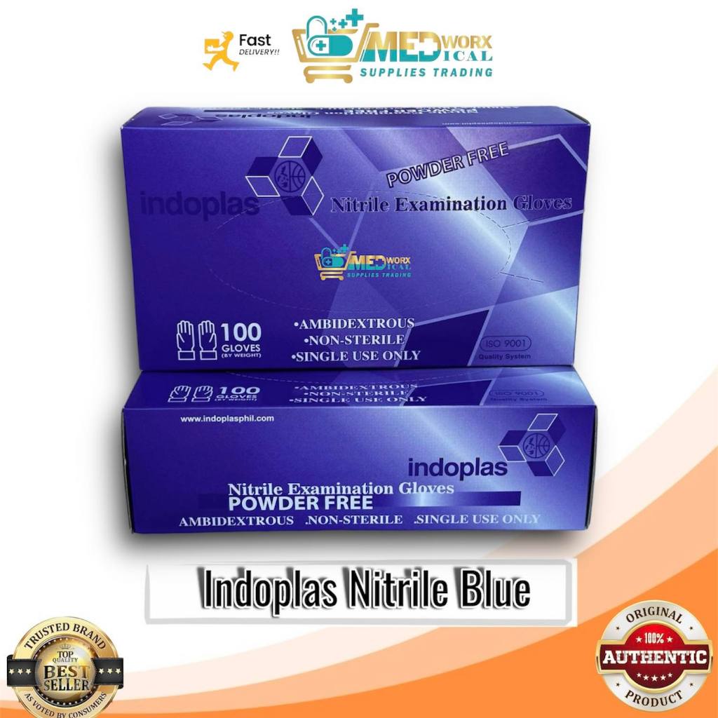 Glomed Indoplas Hcd Great Glove) LATEX Examination Gloves and Other  BRANDS 100 Pcs Bo