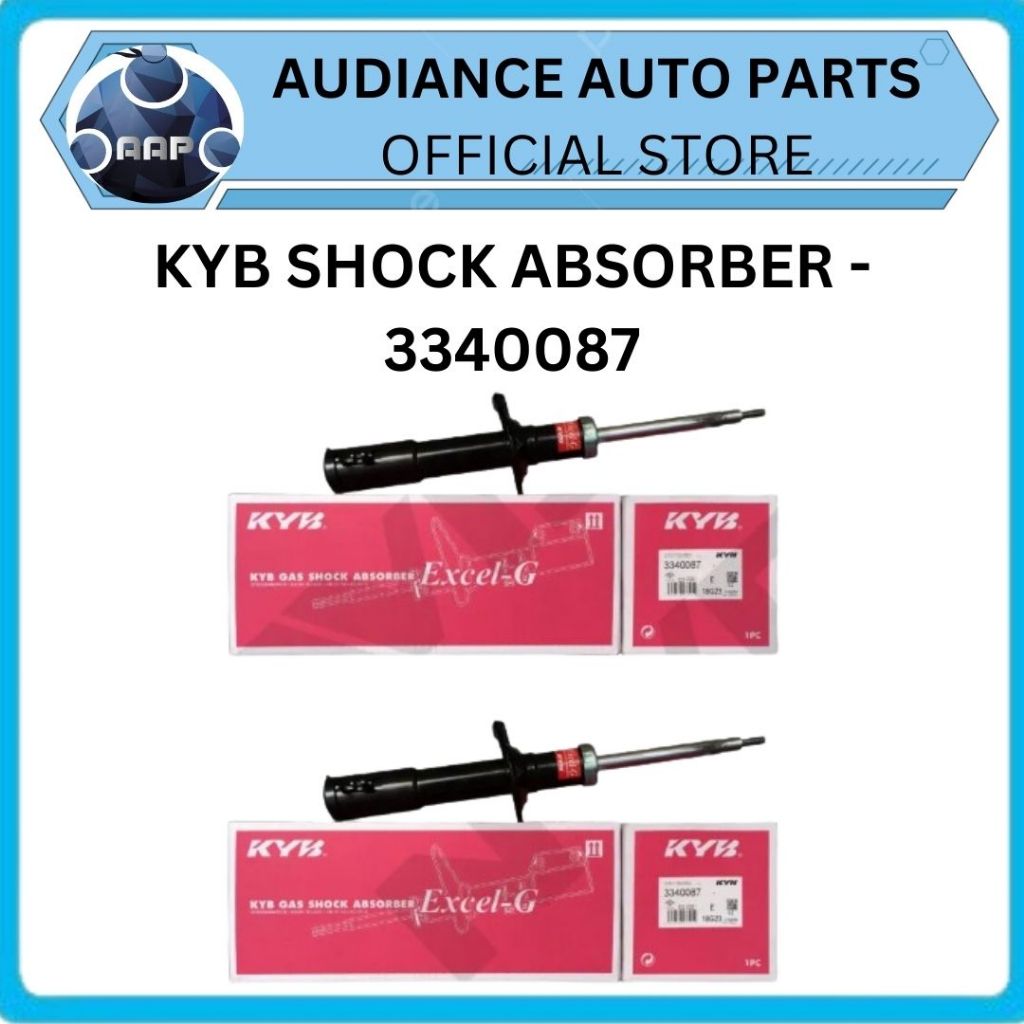 KYB 3340087 for Toyota Vios, Yaris 2013-2021 Front Gas Shock Absorber ...