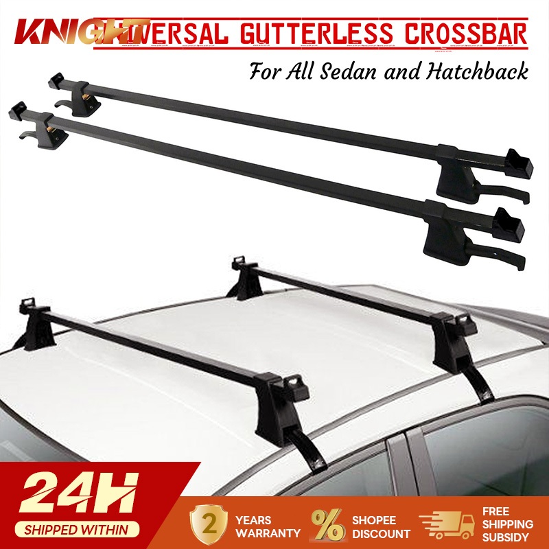 Universal Gutterless Crossbar for all types of Sedans and Hatchbacks ...
