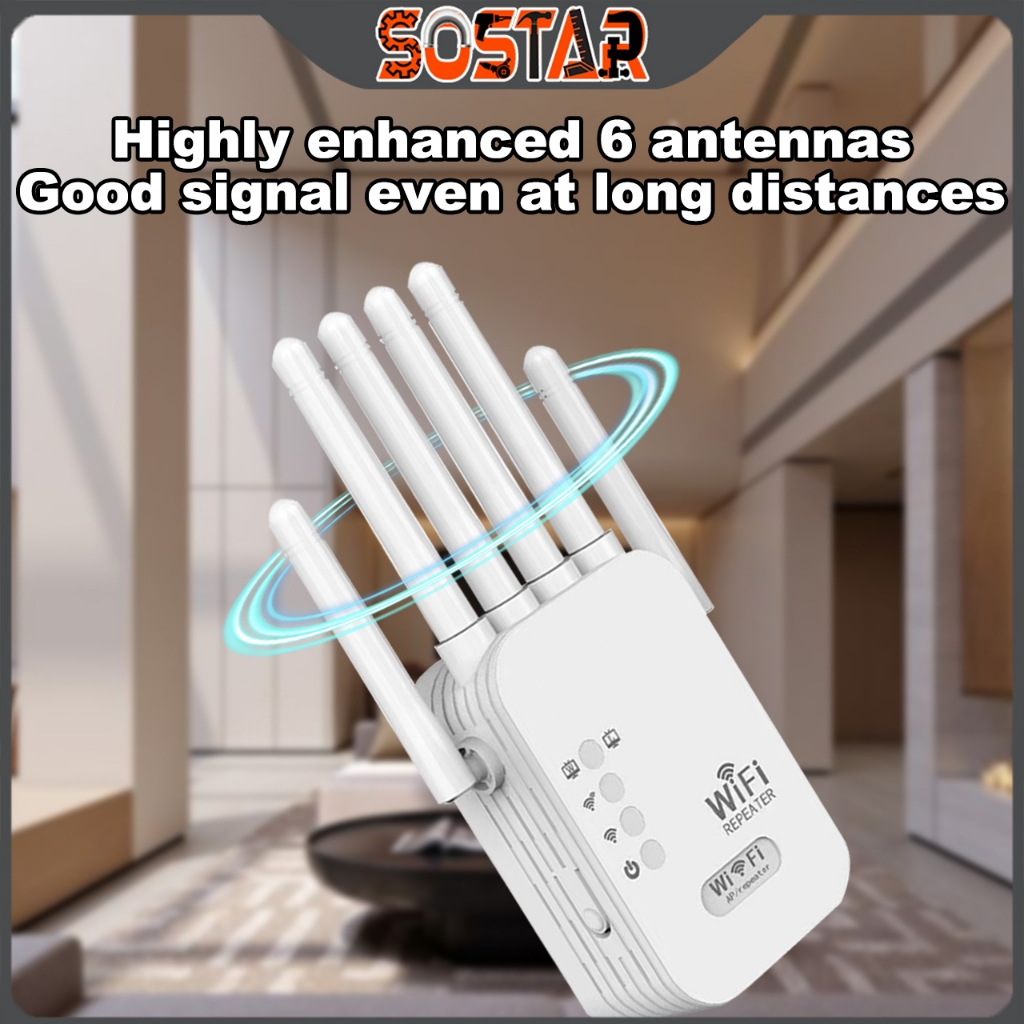 WIFI Signal Amplifier wifi Booster Router Wireless Internet NetworkWIFi ...