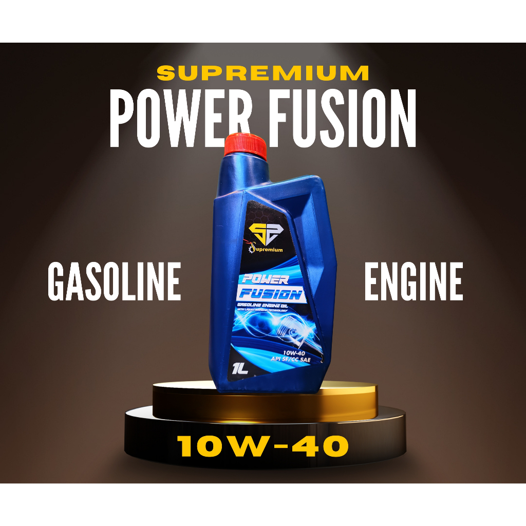 Supremium Power Fusion 10W-40 (for Gasoline Engine) Premium Synthetic ...