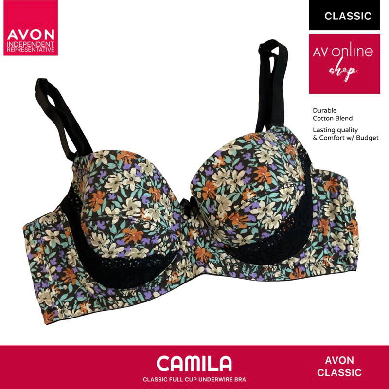 AVON Classic Underwire Full Cup Bra CAMILA | Shopee Philippines
