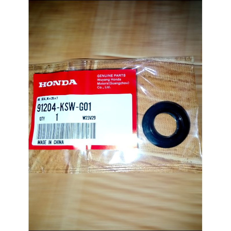1pc.KICK OIL SEAL 16x28x7 for TMX125 ALPHA,TMX155,TMX SUPREMO (GENUINE ...